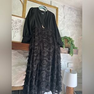 SOLD Elegant black dress